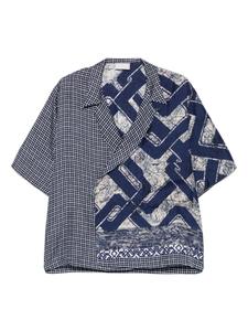 Рубашка с алоэ Pierre-Louis Mascia, синий