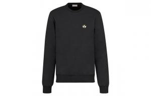 Ежеквартальные новинки Толстовка мужская черная Dior, черный