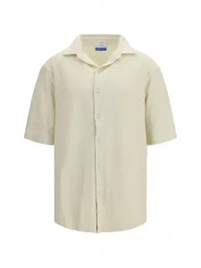 Терри рубашка в стиле боулинг OFF-WHITE, бежевый