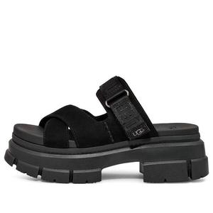 Сандалии ashton slide 'black' Ugg, черный