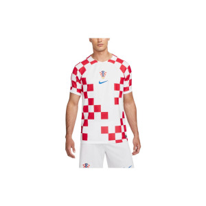 Домашняя футбольная майка Nike Croatia 2022/23 Stadium Dri-FIT Белый/Боевой Синий, цвет White/Red