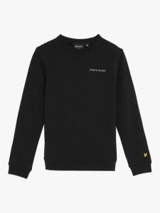Детский свитшот с круглым вырезом Lyle & Scott, Z865 Jet Black