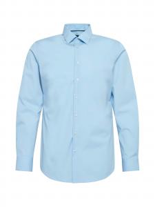 s.Oliver BLACK LABEL Рубашка на пуговицах приталенного кроя в светло-голубом цвете