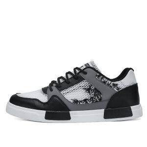 Мужские кроссовки для скейтбординга с низким верхом, быстросохнущие, устойчивые к истиранию, отводящие влагу, с балансом Sportful, White Black