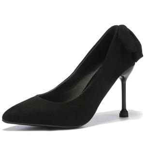 TAOLEI Женские черные туфли на высоком каблуке