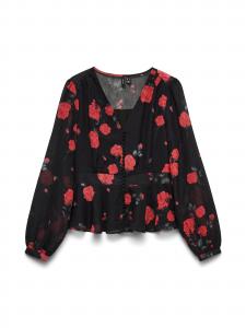 VERO MODA Блузка в черном цвете