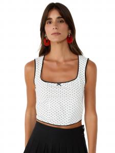 No Matter What Топ белого цвета