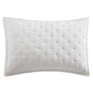 Подушка Home Meditate Linen Silk Standard Sham Donna Karan, слоновая кость/кремовый