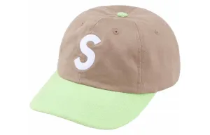 Кепка Supreme 2 Tone S Logo, бежевый