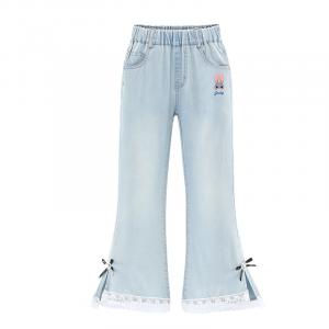 Джинсы для детей от 3 до 7 лет Disney, светло-голубой