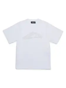 Футболка с принтом Icon DSQUARED2 KIDS, белый