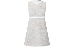 Платье женское Louis Vuitton без рукавов, серебряный