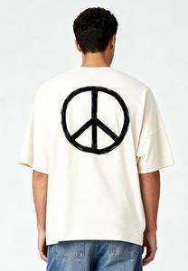 Футболка Mira Paris TAKE CARE UNISEX DROPPED SHOULDER 25, Off-White