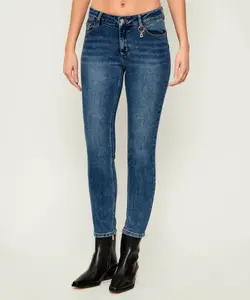 Идеальные джинсы Skinny fit Liu Jo, синий