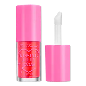 Увлажняющий блеск для губ Kissing Jelly Too Faced, Sour Watermelon (electric coral red)