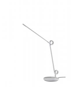 Настольная светодиодная лампа Knot 20,5-35 дюймов Adesso, белый