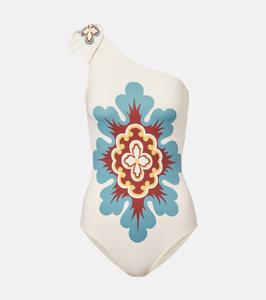 Купальник с принтом "Богиня" на одно плечо La DoubleJ, Palazzo Placée