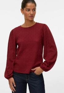 Блуза Vero Moda VMFLOWER, Syrah/Red