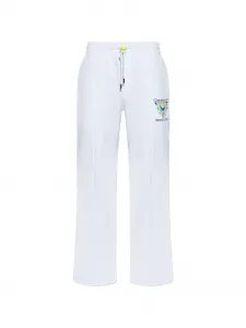 Спортивные штаны с принтом-логотипом CASABLANCA, белый