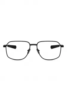 Очки в геометричной оправе MONCLER, черный