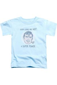 Футболка с коротким рукавом "Супермен" для детей Gildan, светло-голубой