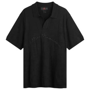 Air Jordan X a ma maniere knit polo, черный