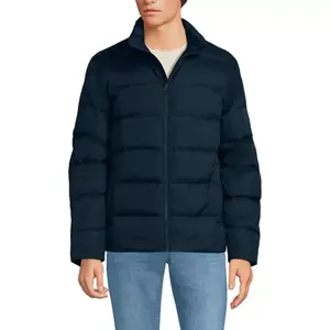 Высокий пуховик Lands' End, цвет radiant navy