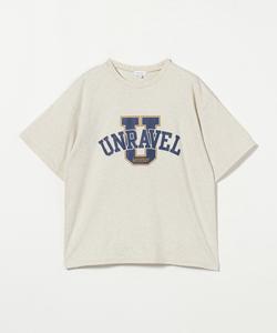 Футболка с большим логотипом/Детская 100-160 см United Arrows Green Relaxing Label, цвет Off White