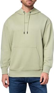 Толстовка с капюшоном BOSS мужская Center Logo French Terry, Moss Green