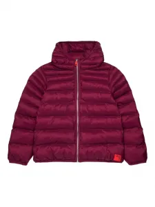 Пуховик с капюшоном MAX&Co. Kids, красный