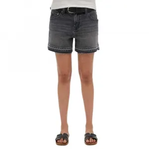 Шорты Superdry Mid Rise Cut Off, серый