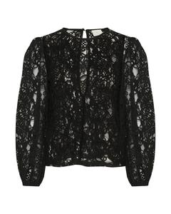 Блуза Kaffe Lanice, черный
