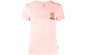 Футболка женская розовая MOSCHINO