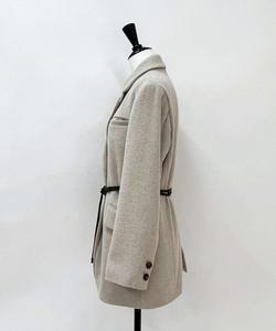 Комплект ремней, куртка из шерстяной смеси Noela, цвет Beige