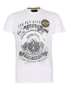 Футболка TG25012 белого цвета TOP GUN