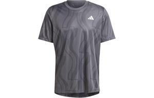 Футболка мужская темно-серая Adidas, темно-серый