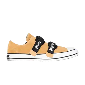 Кроссовки Palm Angels Velcro Vulcanized Low Sand, коричневый