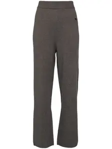 Трикотажные брюки прямого кроя Izzue, серый