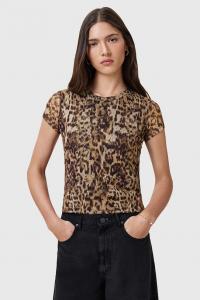 Блузка ellie AllSaints, коричневый