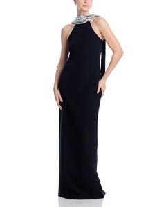 Длинное платье Гёчек Safiyaa, черный