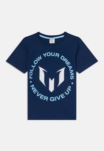 Футболка с принтом MESSI, темно-синий