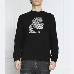 Толстовка обычного кроя Karl Lagerfeld, черный