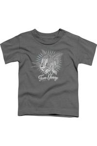 Футболка с коротким рукавом для малышей Tom And Jerry Classic Pals Gildan, Charcoal