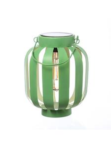 Marelida Солнечный светодиодный фонарь, напольный/подвесной, высота 21 см, зеленого и кремового цвета