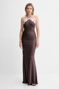 Платье Patrizia Pepe, коричневый