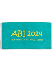 Espico Пляжное полотенце ABI 2024, бирюзово-лаймовый цвет