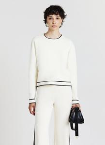 Джемпер Calliope PROFILI A CONTRASTO, Bianco/White