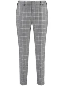 Шерстяные брюки New York Pt Torino, серый