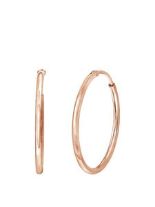 Lucardi Круглые серьги из стерлингового серебра 925 пробы