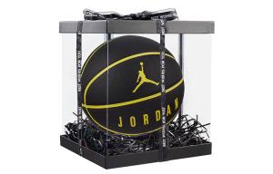 Jordan Баскетбольный мяч PU черный желтый размер 7 тренировочный мужской